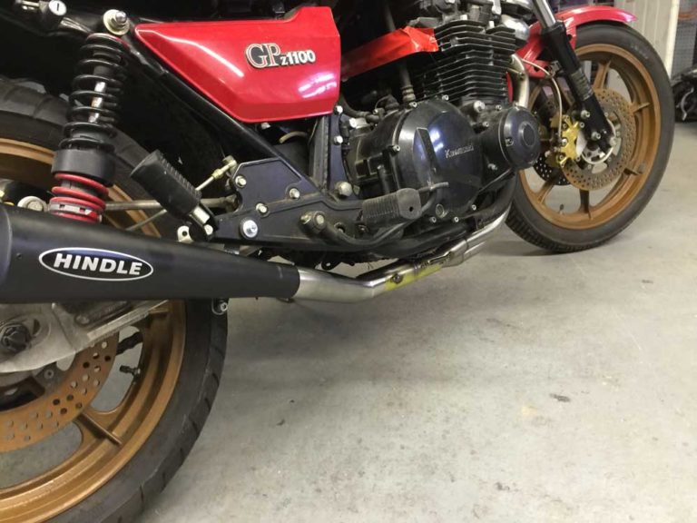 kz1000 4 into 2 exhaust